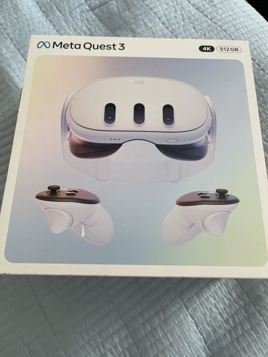 Meta quest 3 512 гб с гарантией в отличном состоянии с коробкой