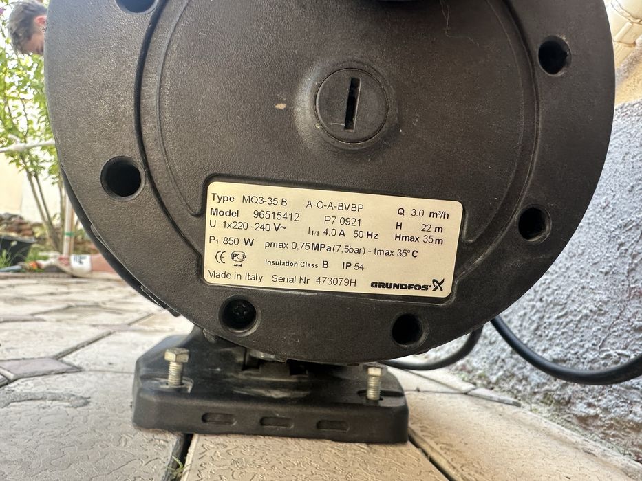 Grundfos mq 3-35 B водяной насос