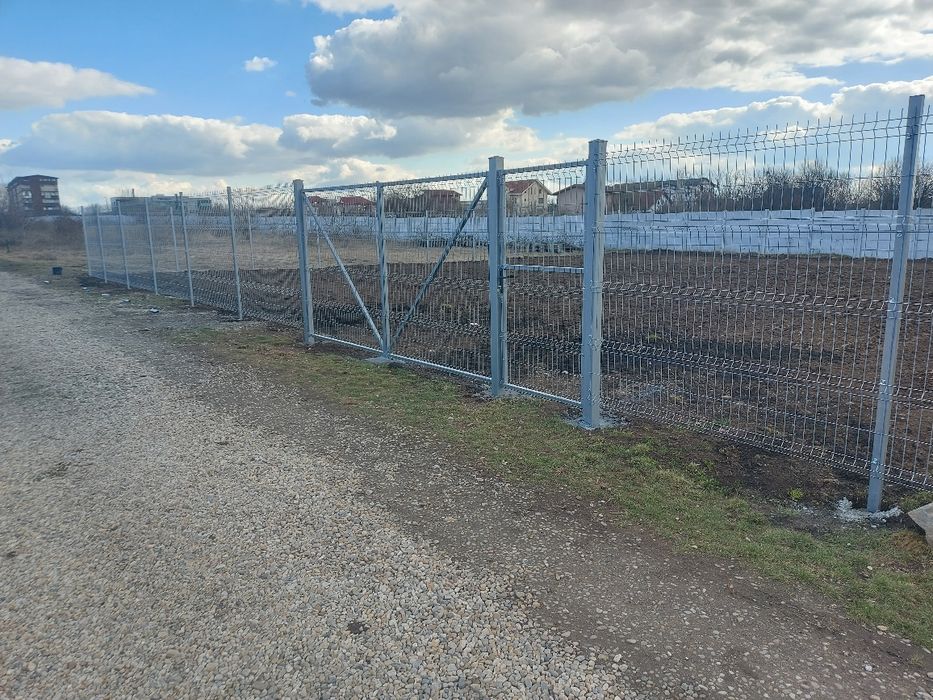 Gard imprejmuire panou bordurat