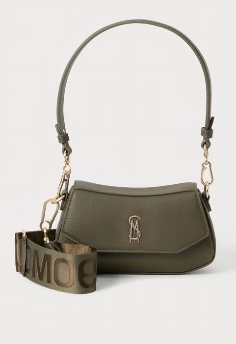 Steve Madden – дамска чанта тип baguette, маслинено зелено