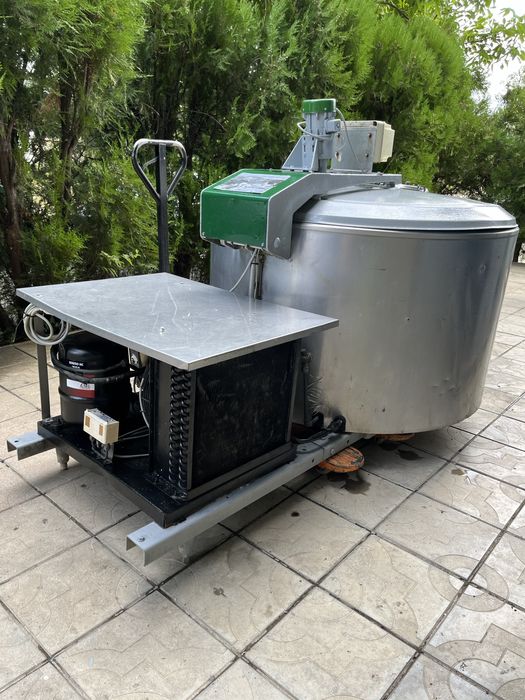 Хладилна вана за мляко