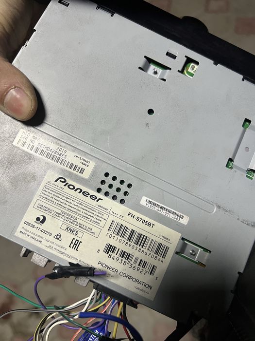 Pioneer магнитола s705 bt