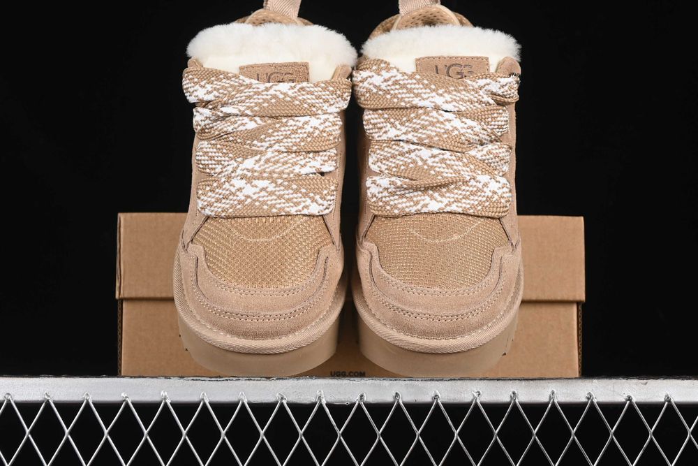 UGG Lowmel - 3 culori/piele naturala/blana/full box