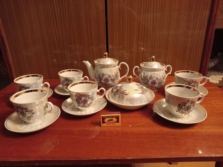 Чайный набор импортный.15 предметов.