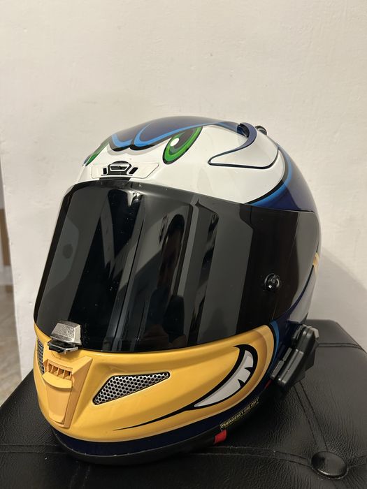 Casca moto HJC RPHA 11 Sonic edition + intercom