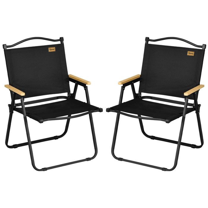 Къмпинг столове Outsunny, 2 x Плажен стол