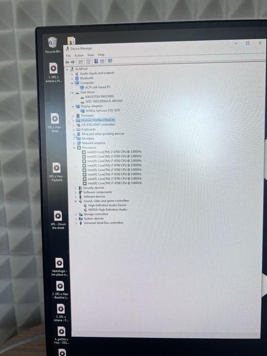 PC Gaming / Producție i7-9700 | GTX 1070 8GB | 32GB RAM | SSD + HDD