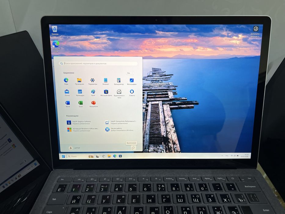 Surface laptop 5 Microsoft i5-12gen 16gb 256ssd 2k экран Touch