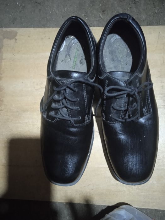 Мужской обувь черний зимнийчисто кожа