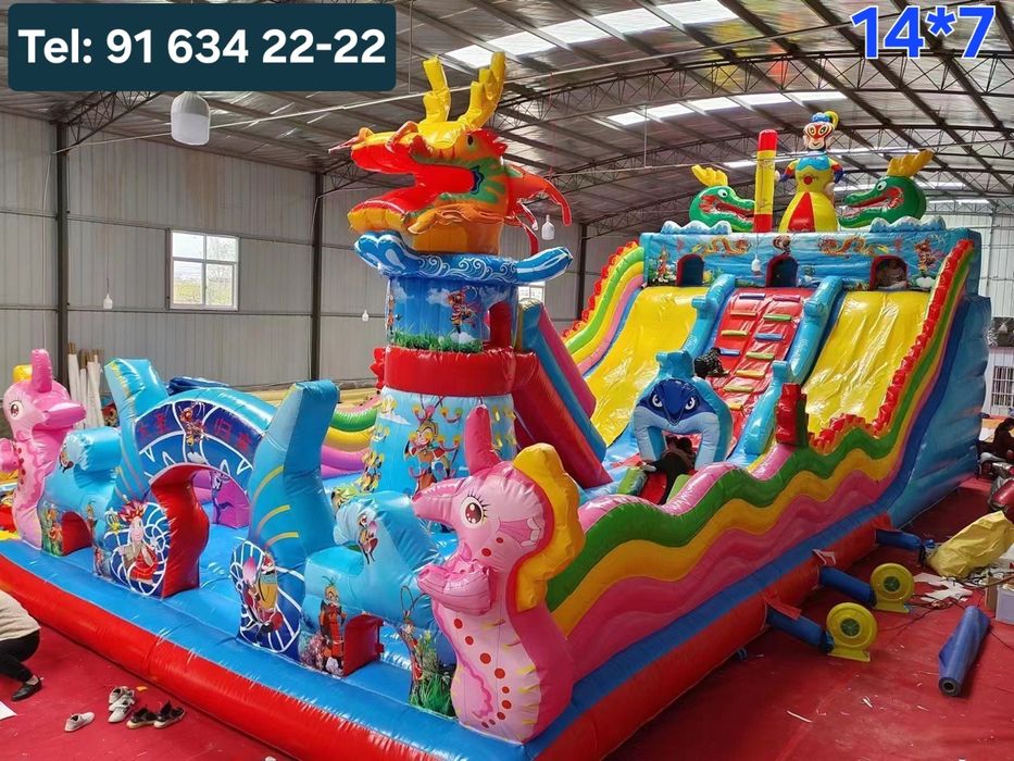 Batut, Батуты, Надувной батут, Аттракцион sotiladi