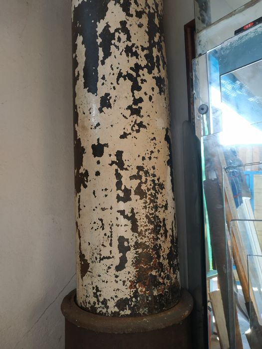 Печь из под титана , буржуйка