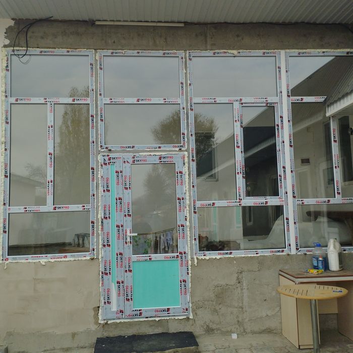 Алюминиевые окна двери витражи