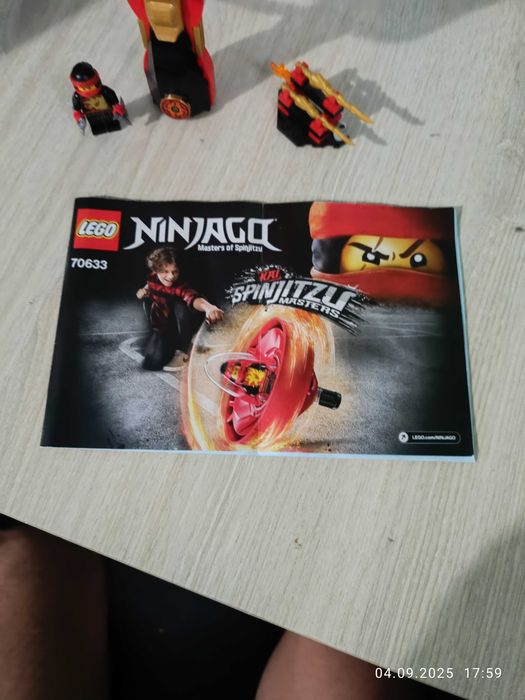 Лего Нинджаго Kai - Spinjitzu Master 70633