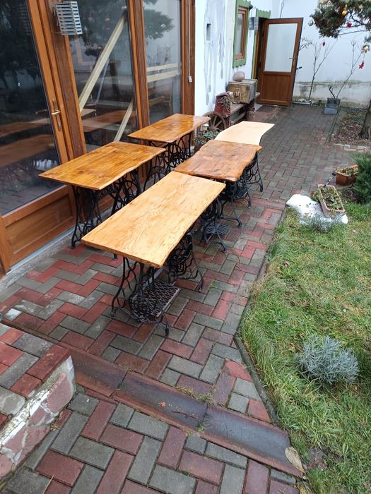 Mese cafenele/ localuri din mașină de cusut