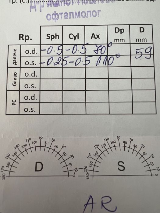 Диоптрични очила Calvin Klein