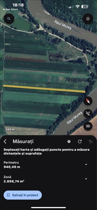 Vand teren extravilan