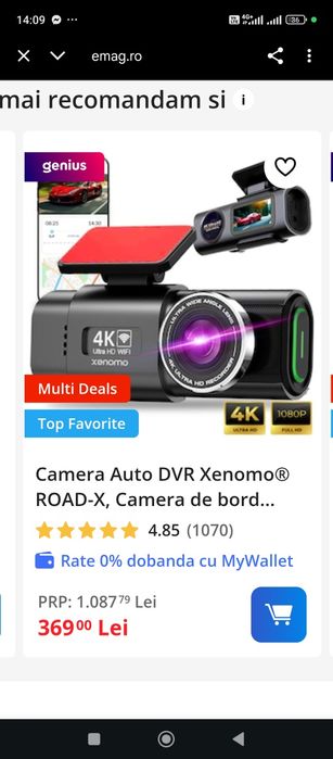 Camere auto xenomo noi