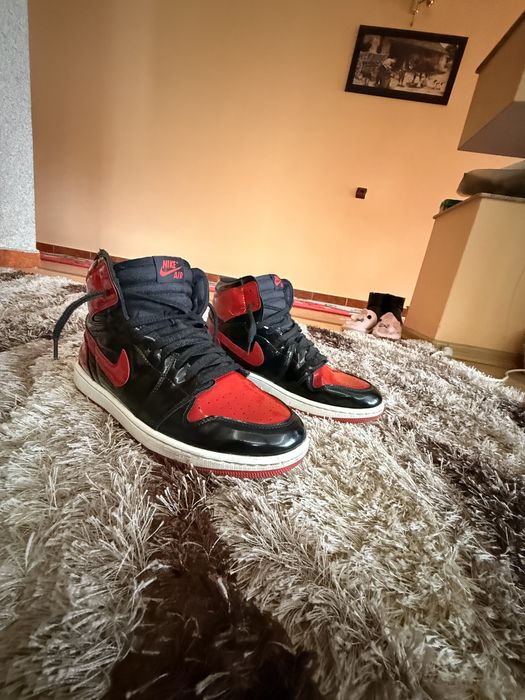 Nike jordan 1 high patent bred