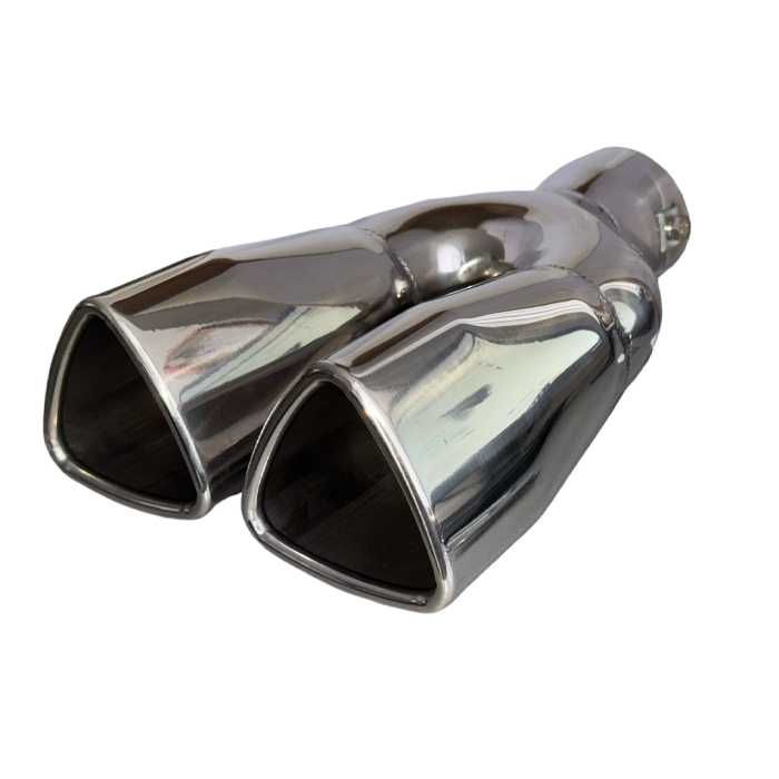 Накрайник ауспух 326 входа-62мм изхода-165/62мм