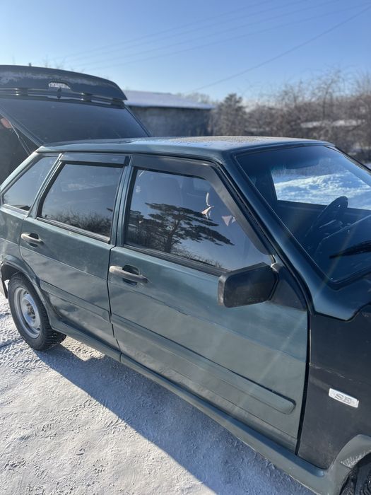 Ваз 2114 на полном ходу