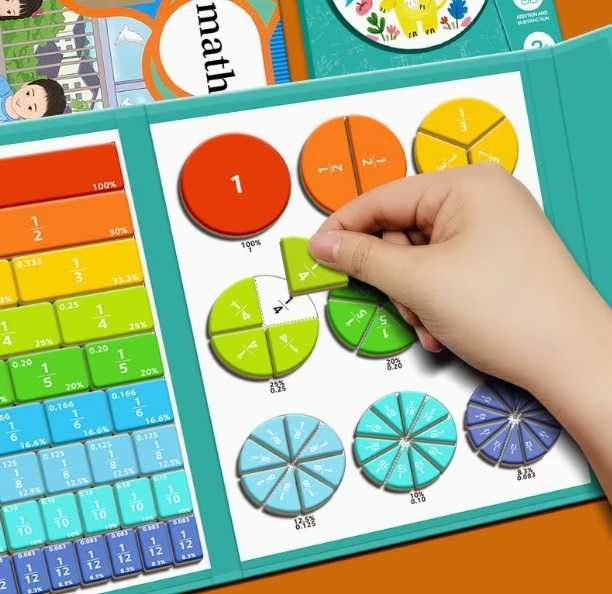 Магнитна образователна игра – учене на дроби по лесен и забавен начин