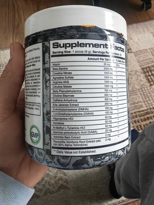 Angel Dust 2.0 / USA Version / Pre Concentrated Pre-Workout