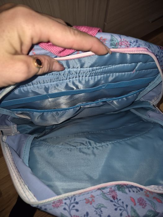 Раница за момиче gabol  сет с чантичка и несесери /Елза и ана /стич