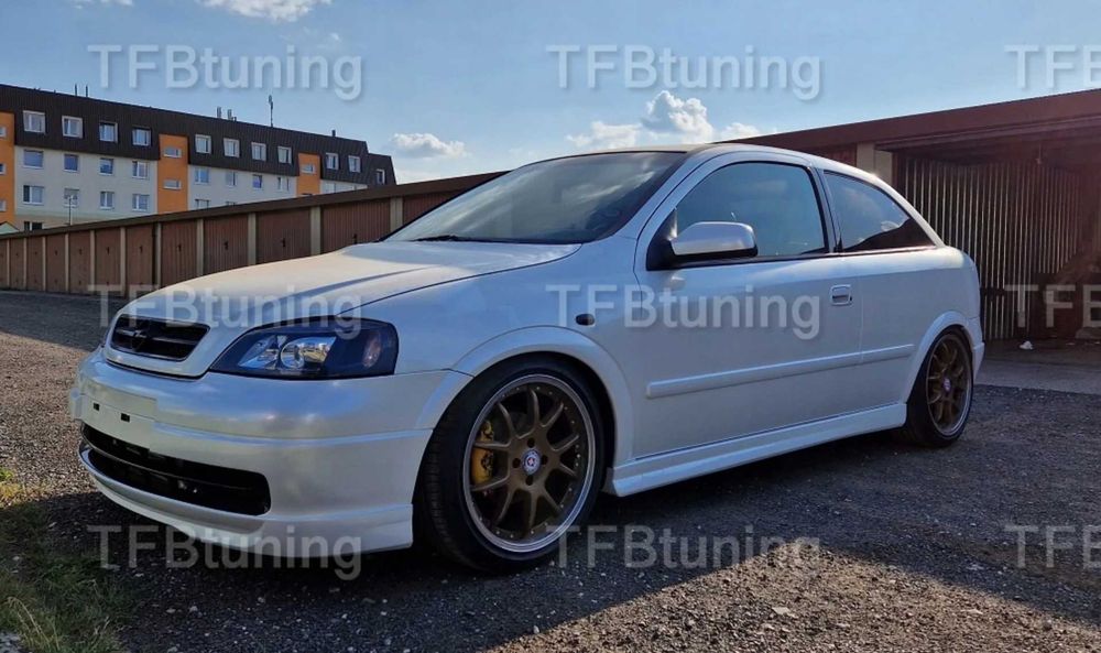 Prelungire bara fata fusta spoiler lip OPEL ASTRA 2 G COUPE CABRIO BREAK