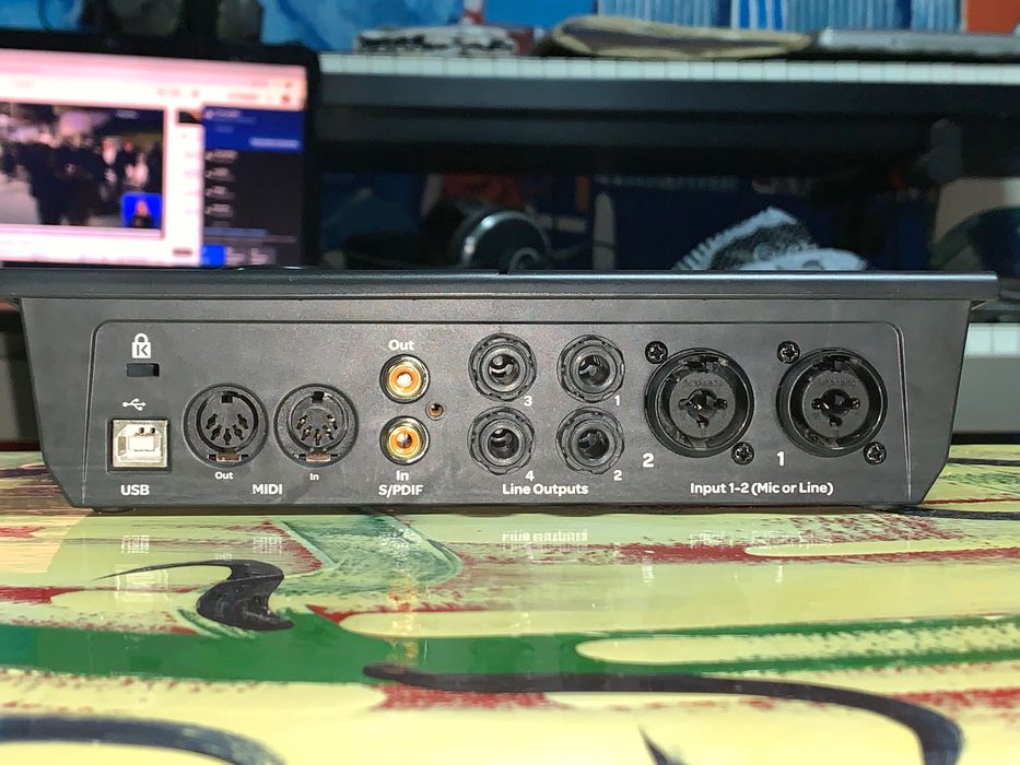 Avid M-audio Fast Track C400 USB Audio MIDI Interface Звукова Карта