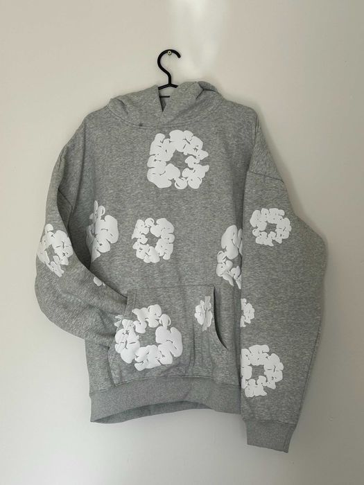 Denim Tears суичър худи с принт Cotton Wreath
