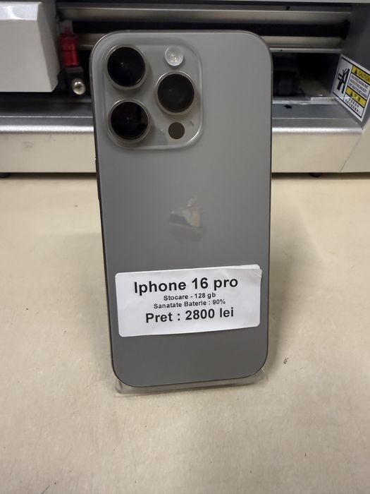 Iphone 16 pro / 128 gb  / 90%  baterie / garantie