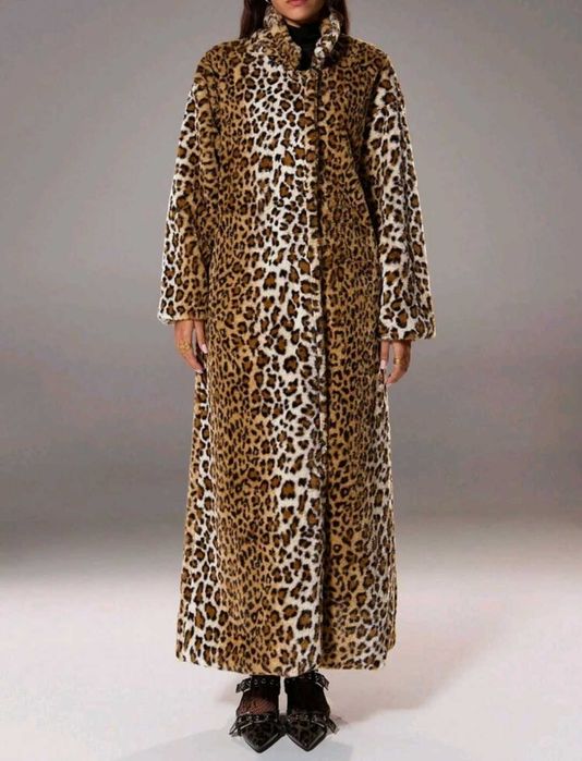 Тренчкот, палто с животински принт