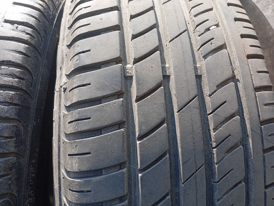 Продавам железни джанти 15" 5х112 с летни гуми 195/65/15