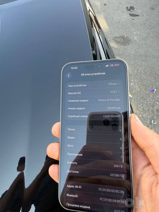 Iphone 15 pro max Sotiladi