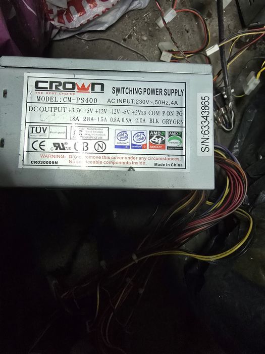 Блоки  питания от компьютера.