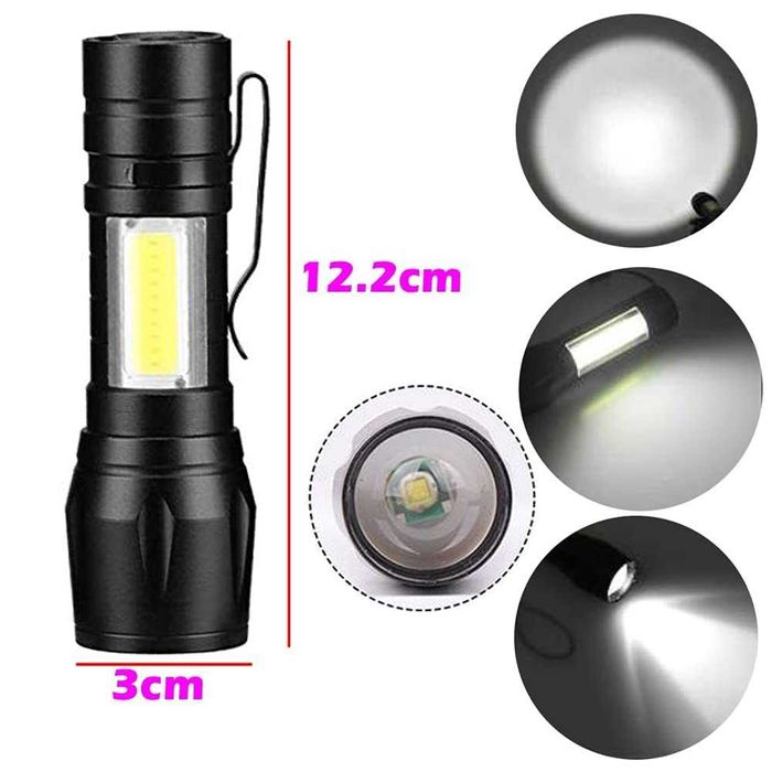 ЛЕД ФЕНЕР cree със zoom. Led ЛАМПА КЪМПИНГ ФЕНЕР. ФЕНЕРИ.Фeнерче.Fener