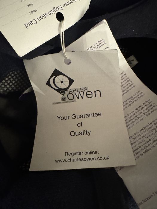 Toca echitatie Charles Owen GR8 7/57