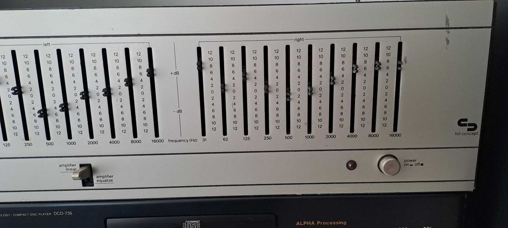 EQ Schneider Team 6041 E 10 Band Equalizer Audio HiFi pt amplificator