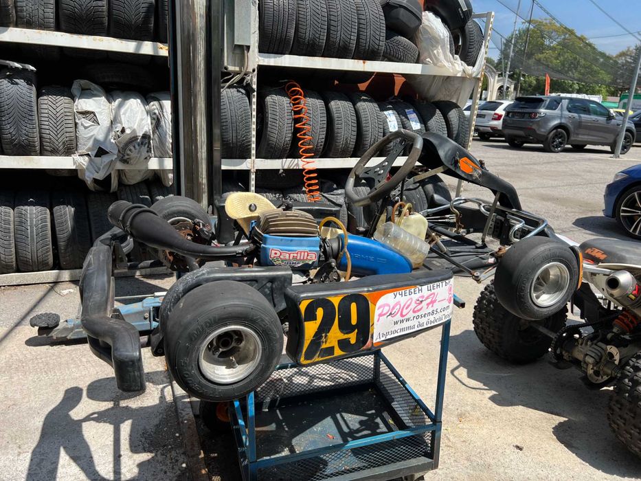 Картинг CRG двигател Parilla