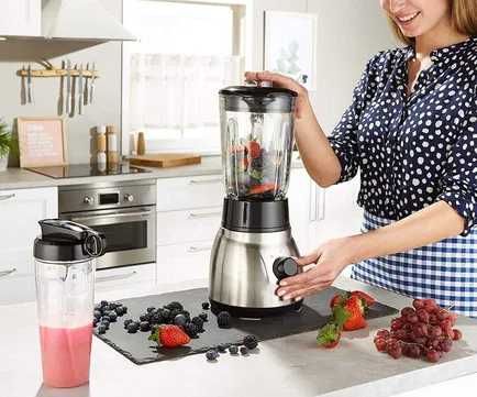 Блендер Russell Hobbs 2 in 1 Jub 23821-56, ЛИПСВА капака и ножа на малката чаша