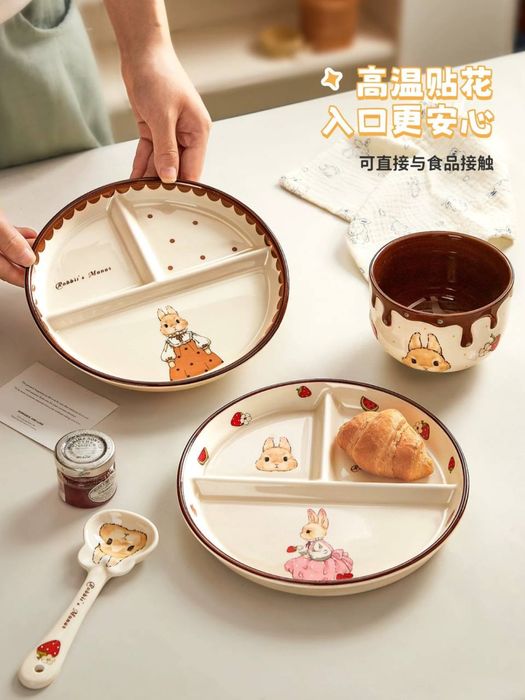 Тарелочка rabbit Материал: керамика