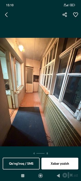 Arenda kvartira .studentlarga 20kvartal