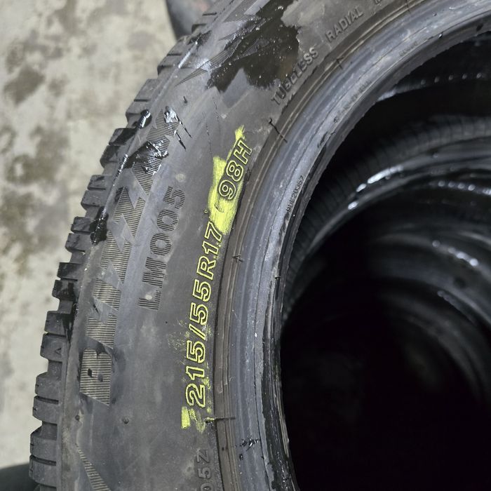 2x 215/55/17 M+S BRIDGESTONE 2020 Stare excelentă
