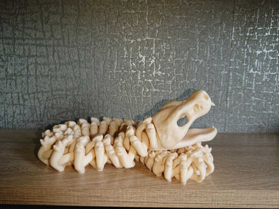 Декоративный Игрушка Скелет змеи