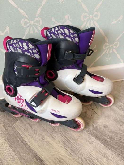 Роликовые коньки, размер 35-37, регулируется