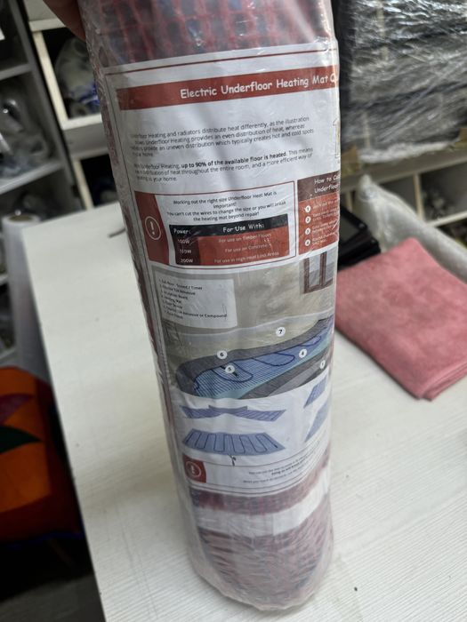 Электирически теплый пол