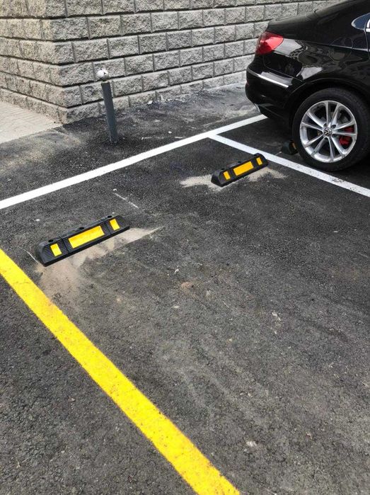 Колесоотбойник резиновый и металлический