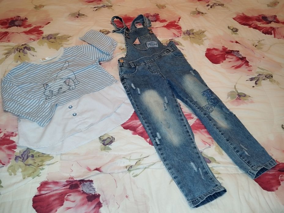 Кофточка + комбинезон