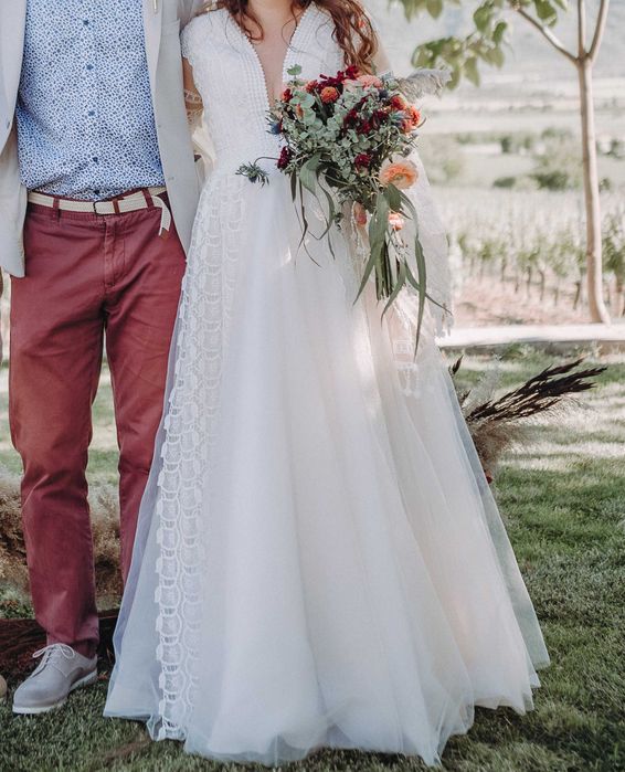 Сватбена рокля в бохо стил