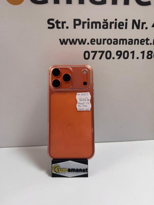 Telefon mobil Apple iPhone 17 Pro Max, 256GB, 5G, Cosmic Orange -P-